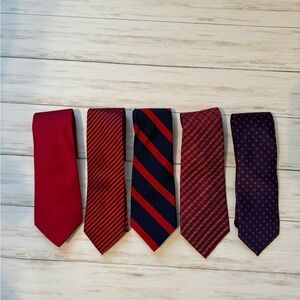 Red/Navy Men’s Ties